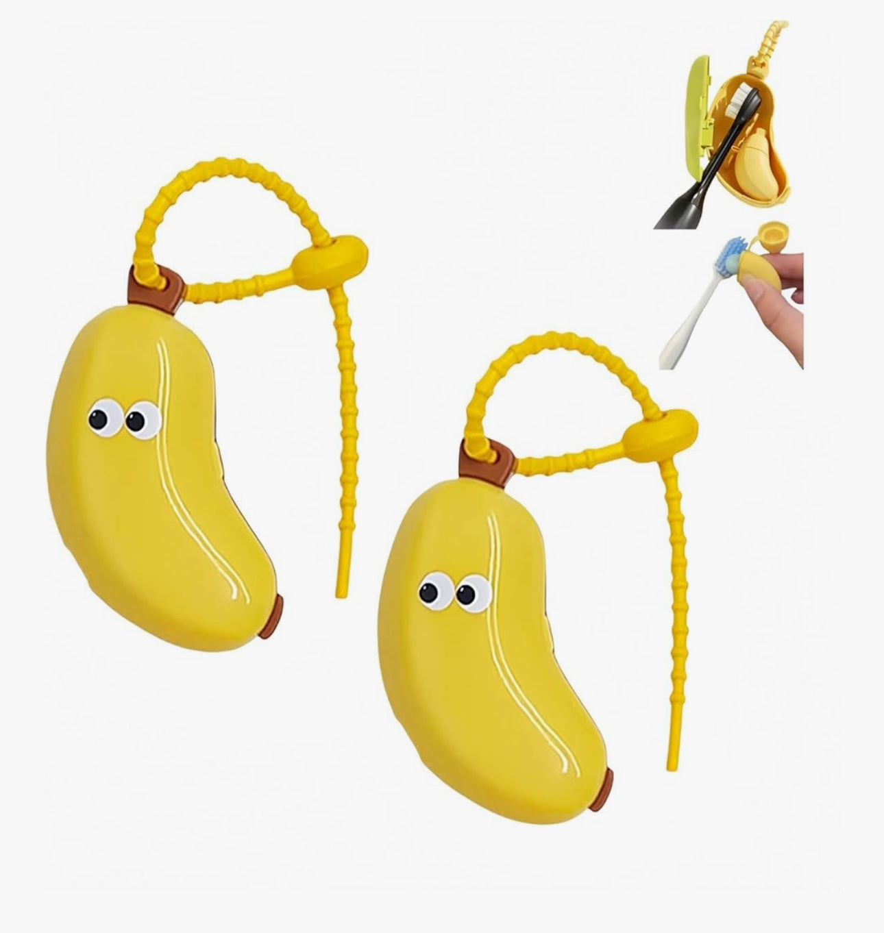 Banana Toothbrush Case