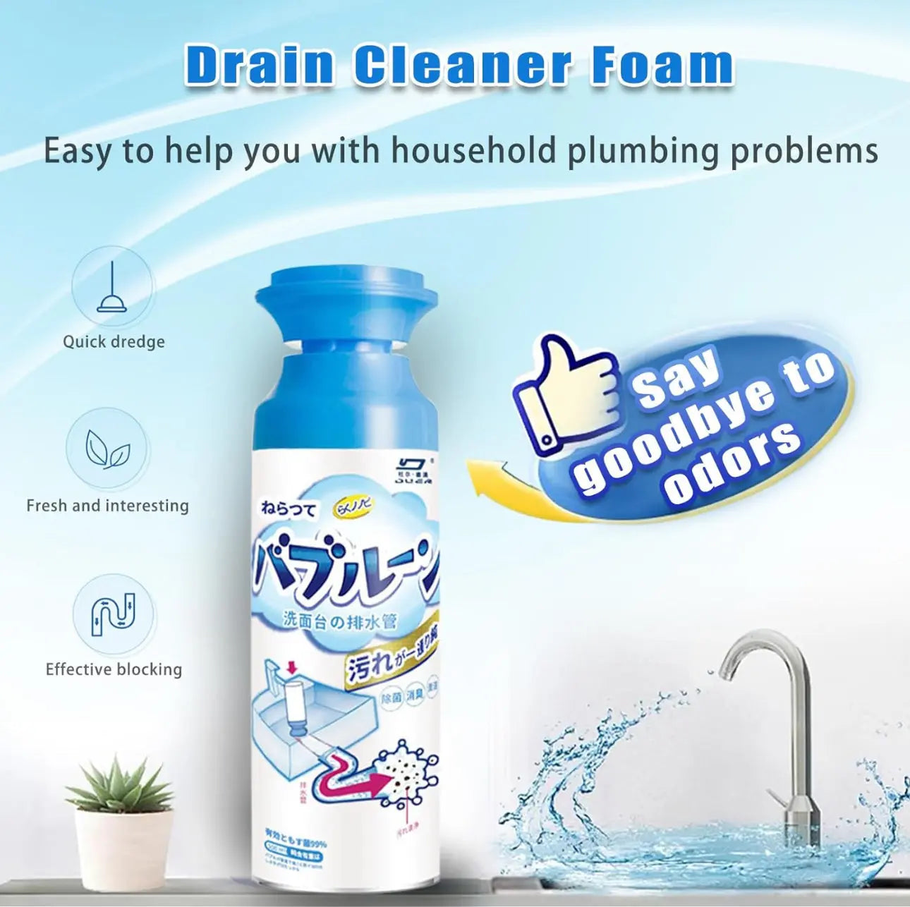 Drain Foam Cleaner Trendslana