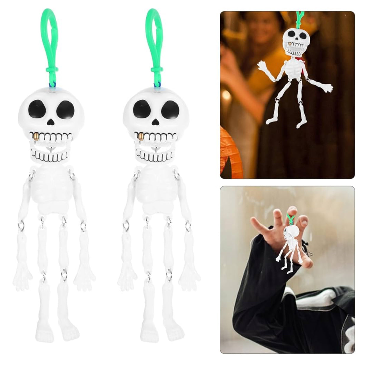 Halloween Pull Skull Skeleton