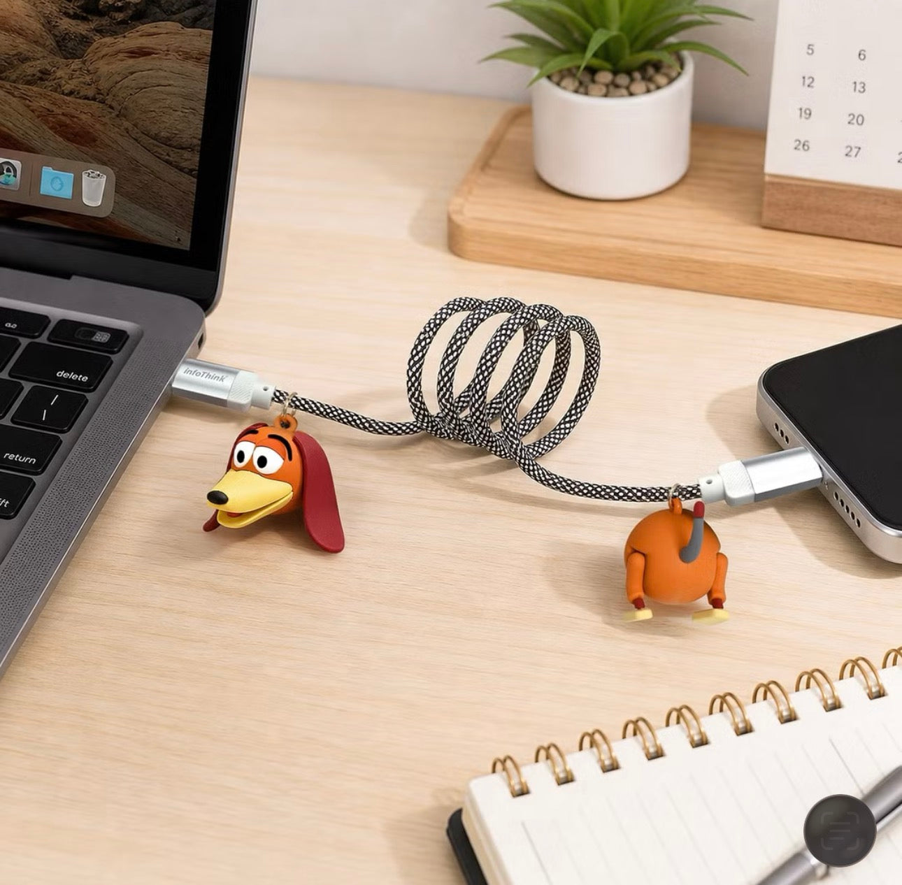 Slinky Dog magnetic charging cable