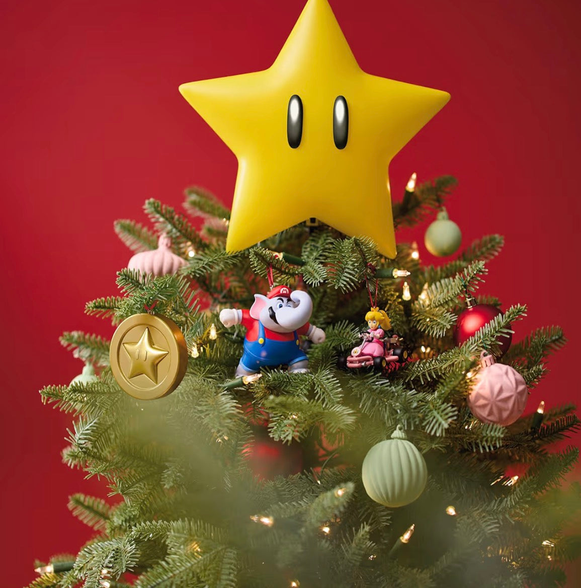 Mario Super Star Gen 2 Plug in Light Up Christmas