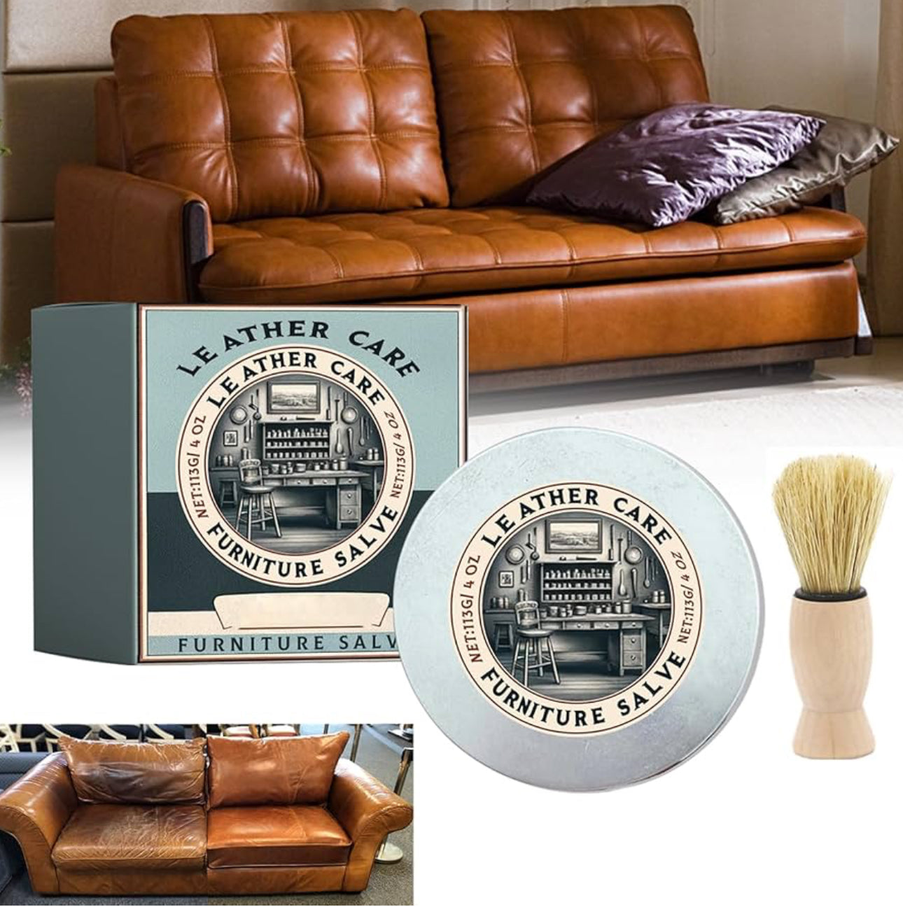 Furniture Salve with Brush