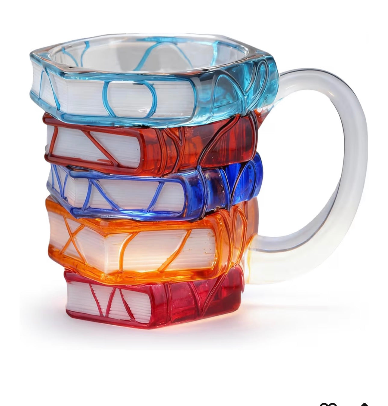 3D Painted Book Mug