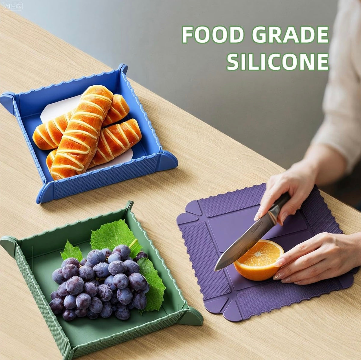 Silicone Snack Containers