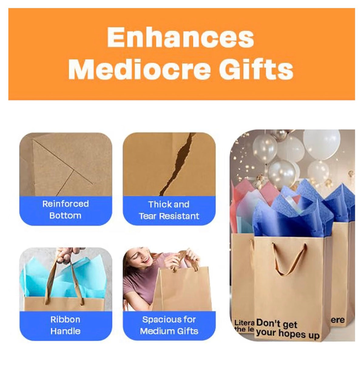 Funny gift bag set
