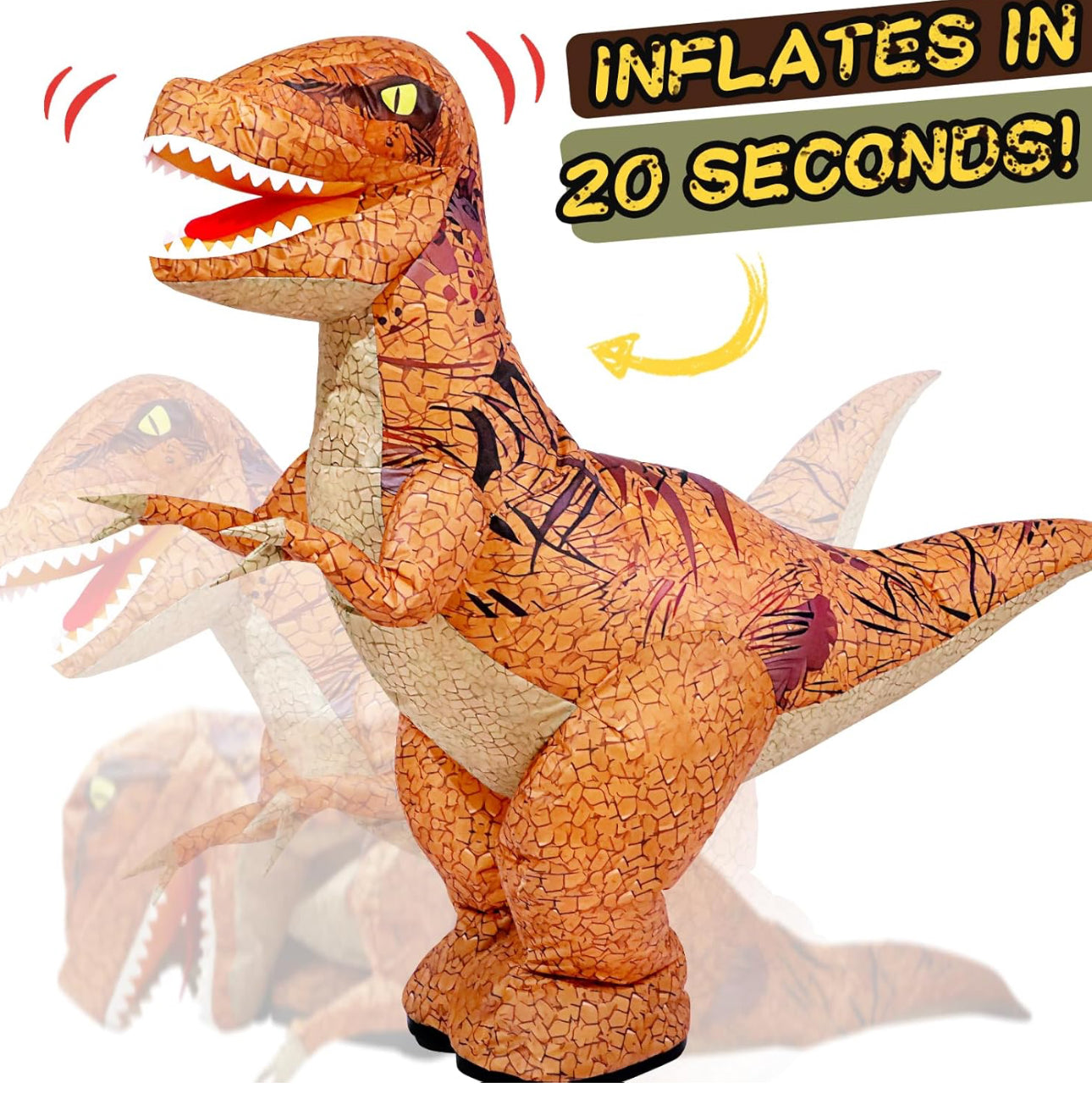 Remote Control Inflatable Dinosaur