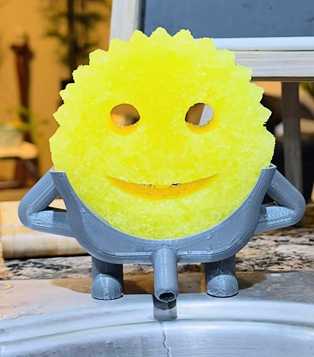 Naughty Scrub Holder