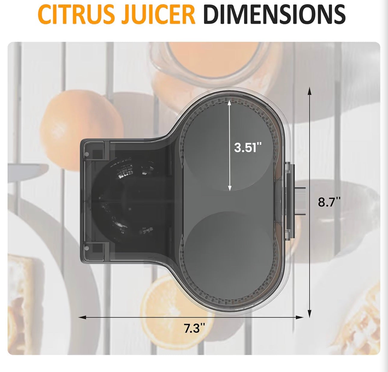 DUAL-HEAD ELECTRIC CITRUS JUICER