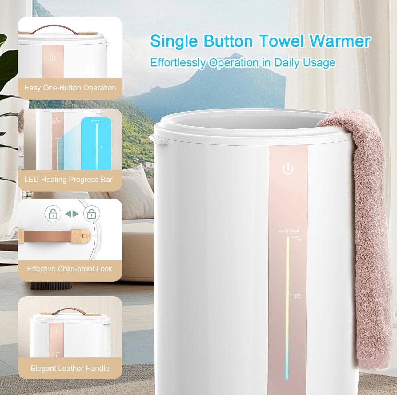 Portable Warmer Bucket