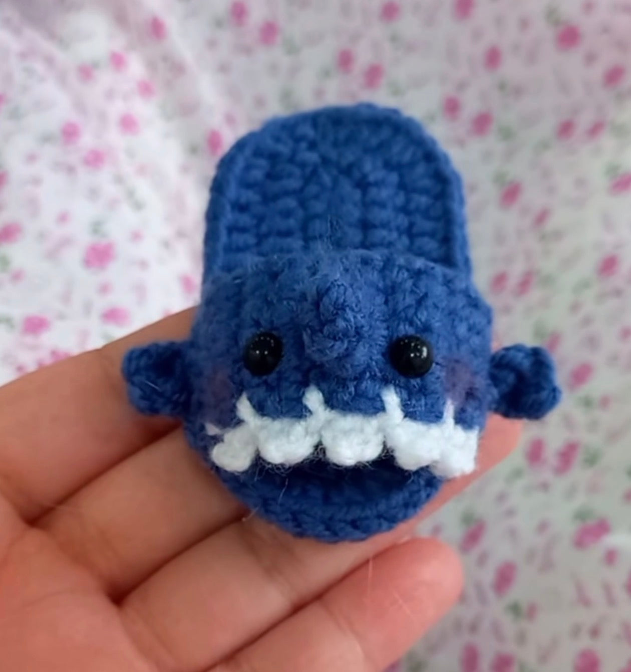 Crochet Shark Slipper