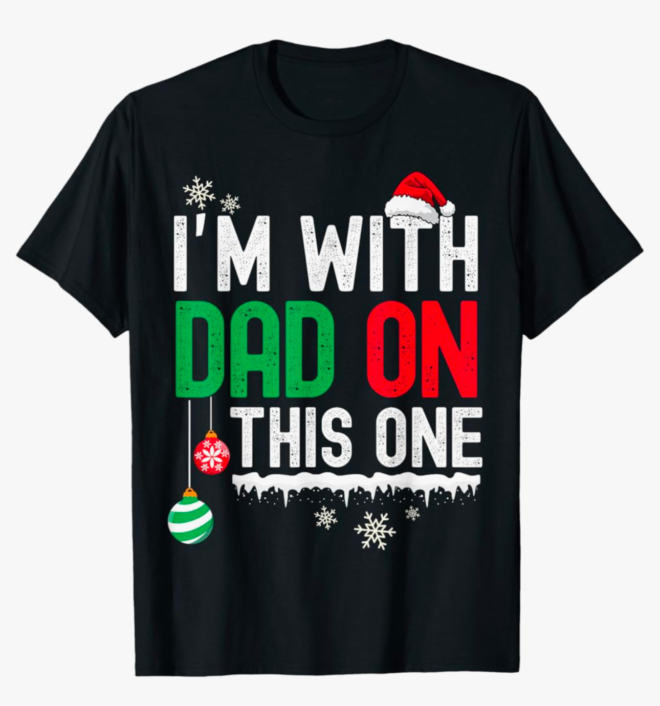 I Don't Do Matching Christmas Xmas Gift T-Shirt