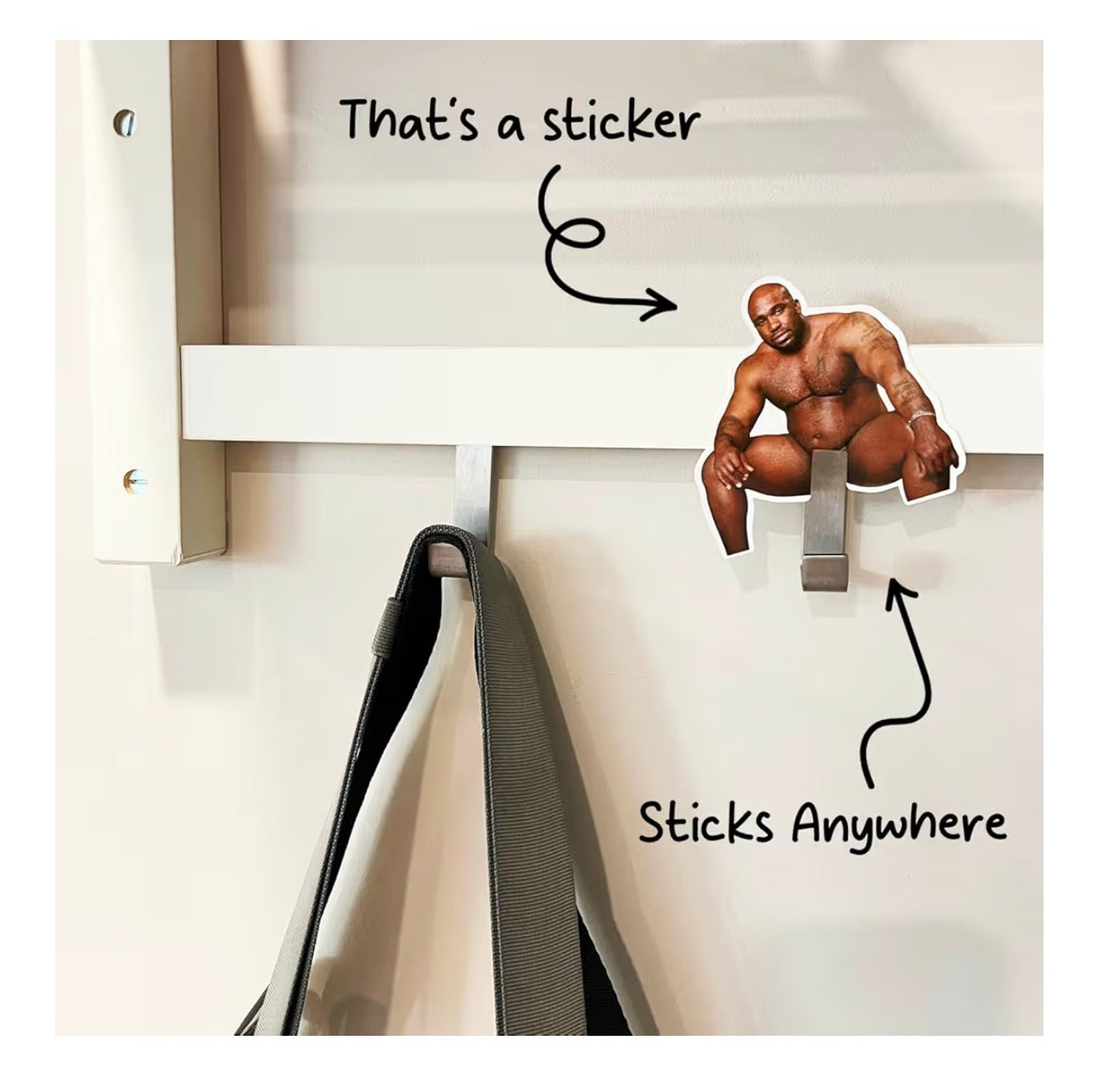 Funny Barry Wood Light Switch Decal Sticker