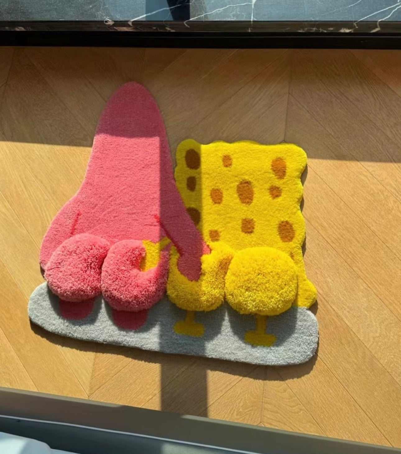 Spongebob and Patrick Rug