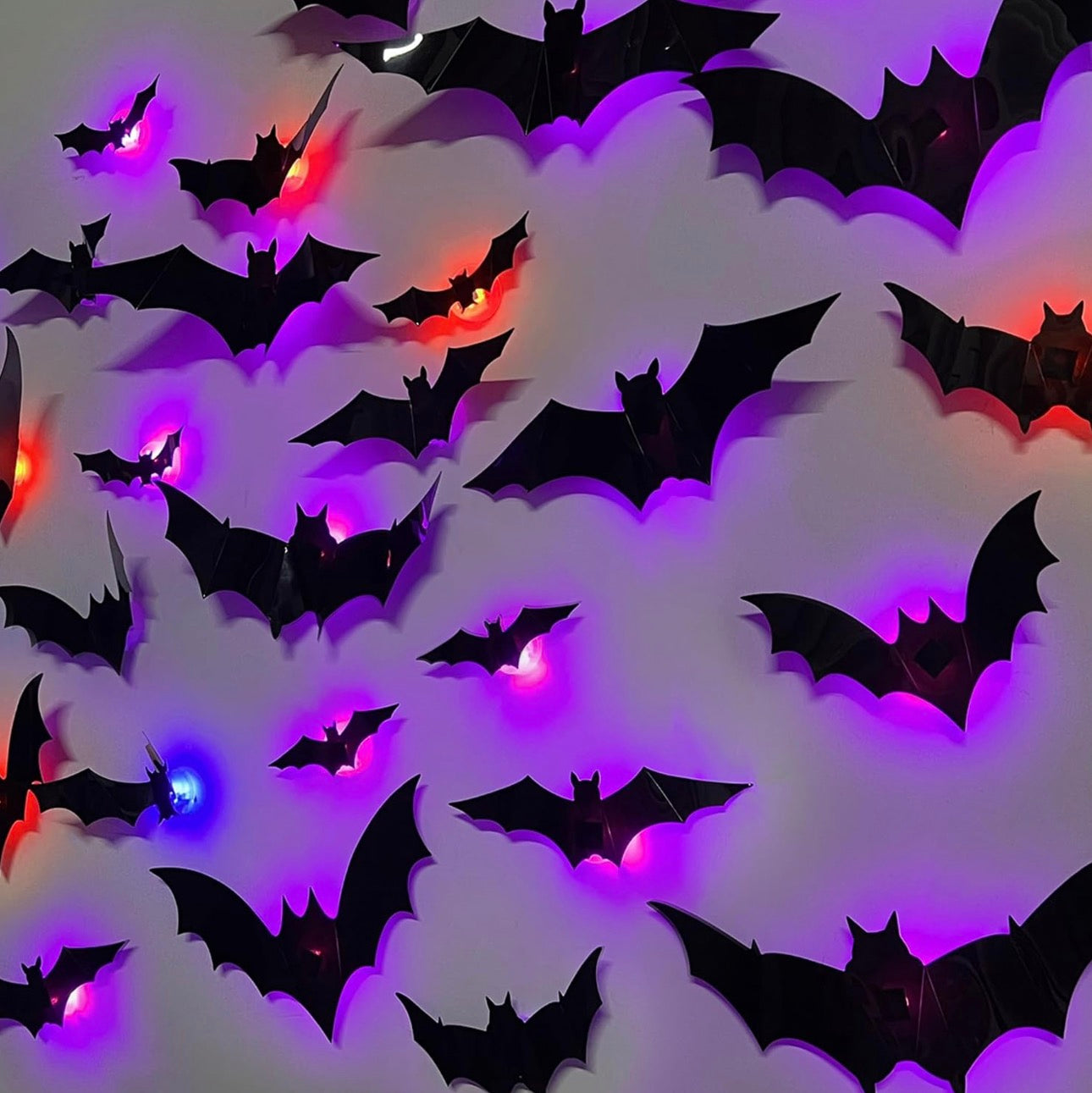 Halloween Bats Wall Decor