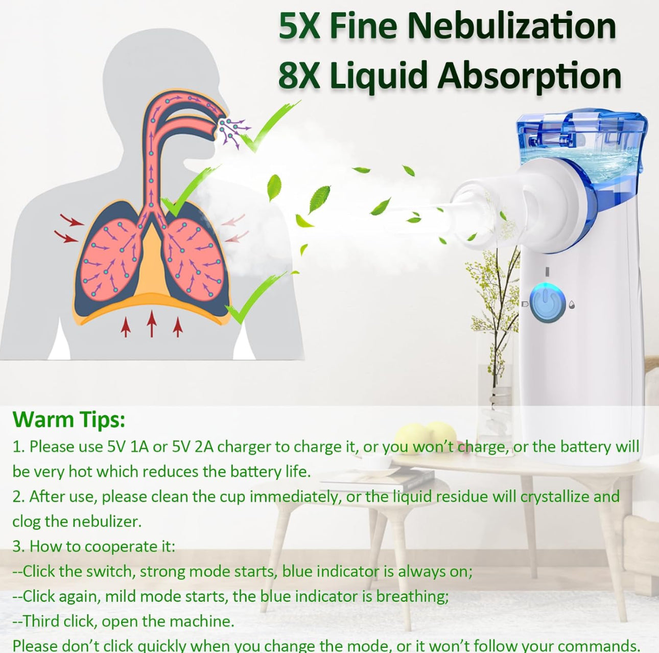 Portable Nebulizer Machine