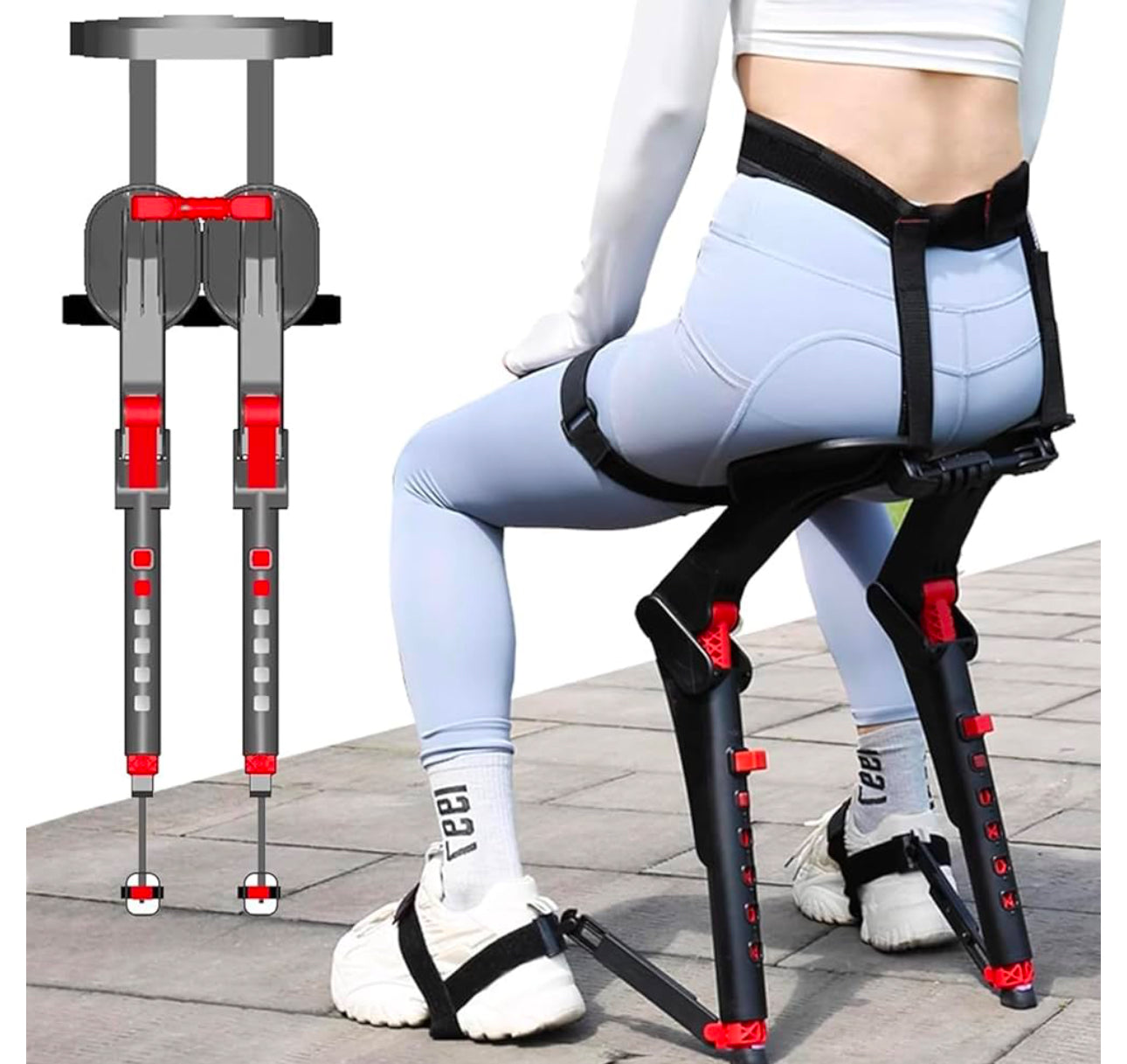 Portable Leg Ergonomics Lightweight Seat