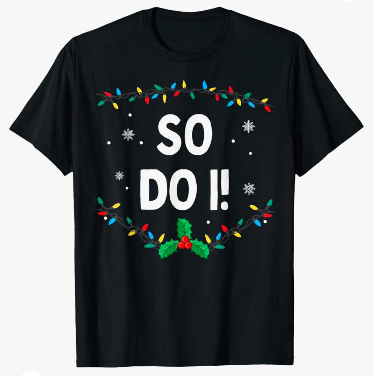 I Don't Do Matching Christmas Xmas Gift T-Shirt