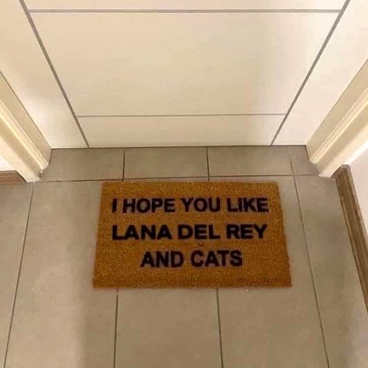 I Hope You Like Lana Doormat