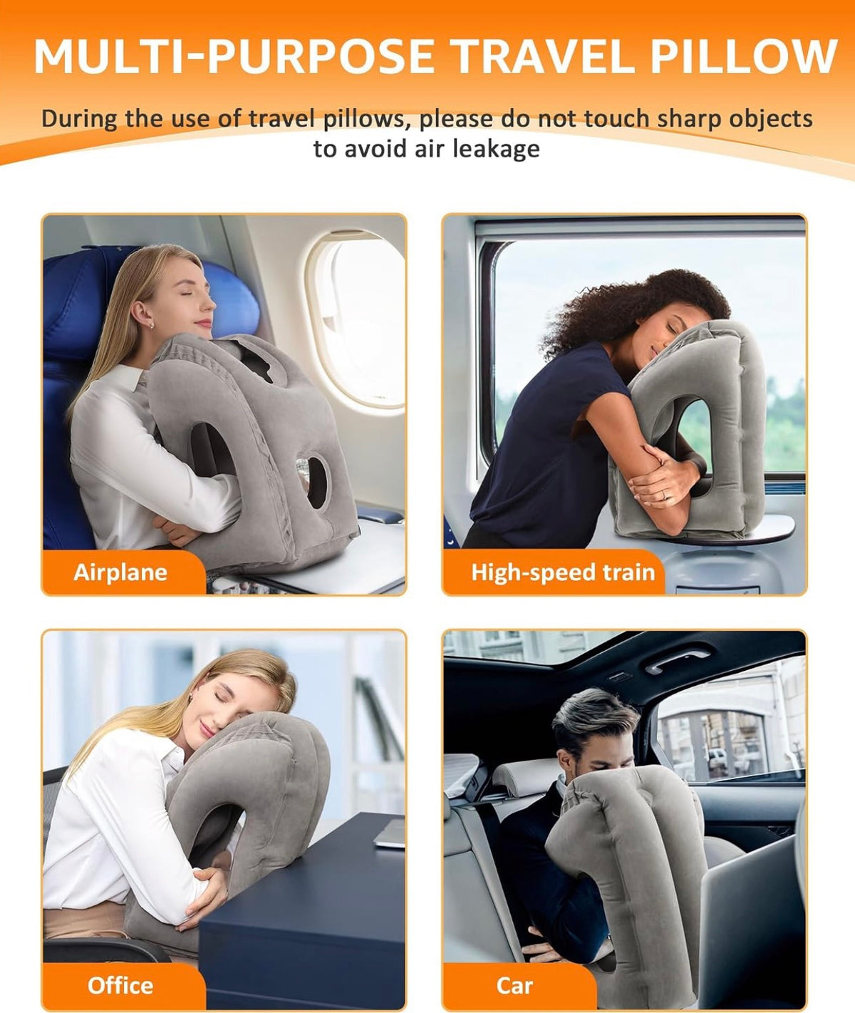 Inflatable Travel Pillow