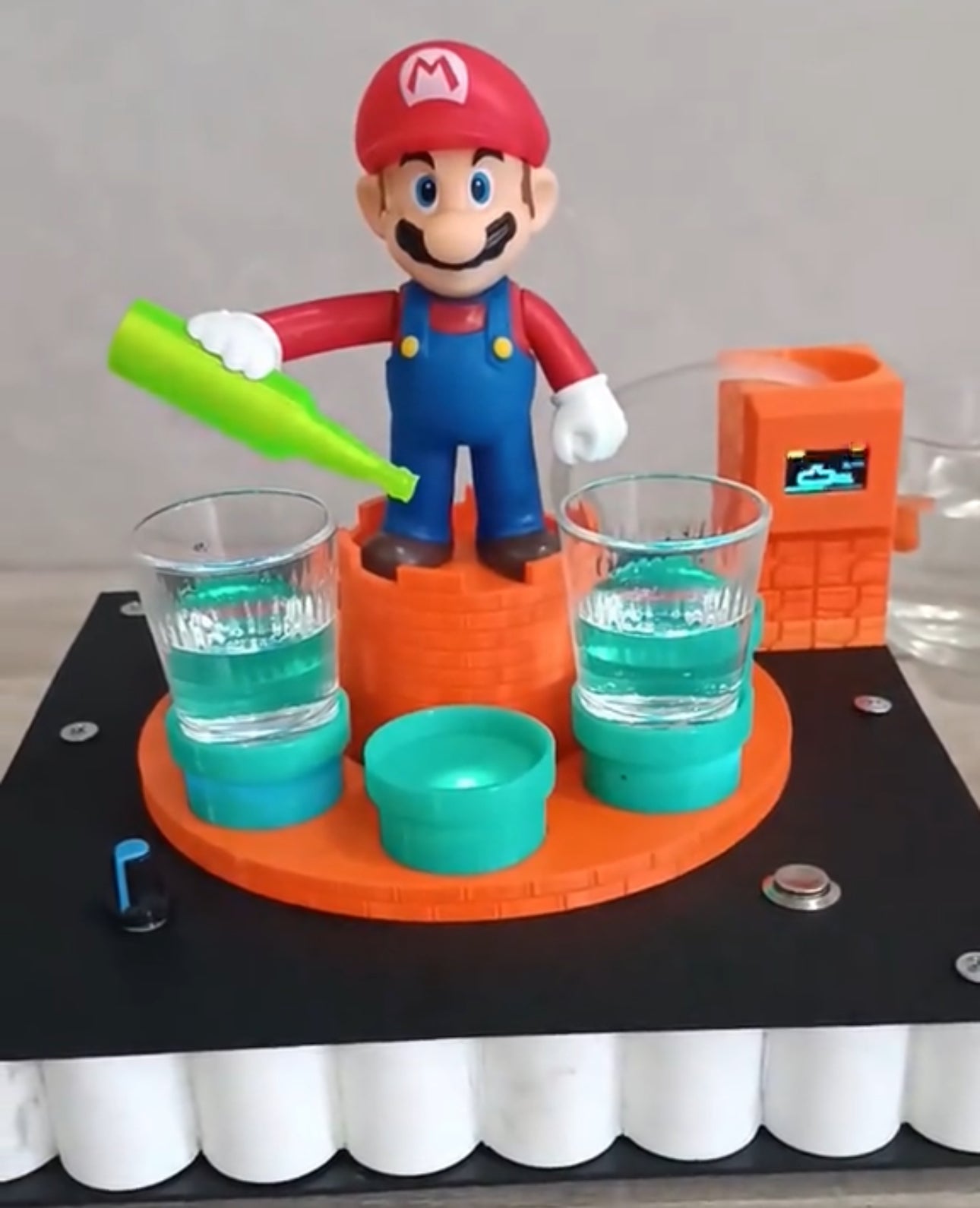 Mario Drinking Dispenser