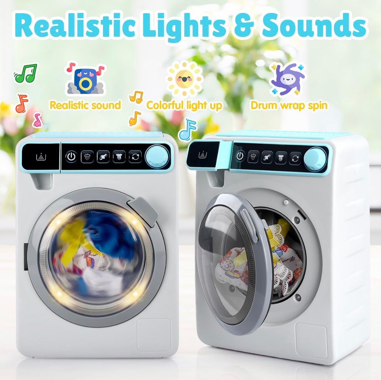 Kids Toy Washing Machine