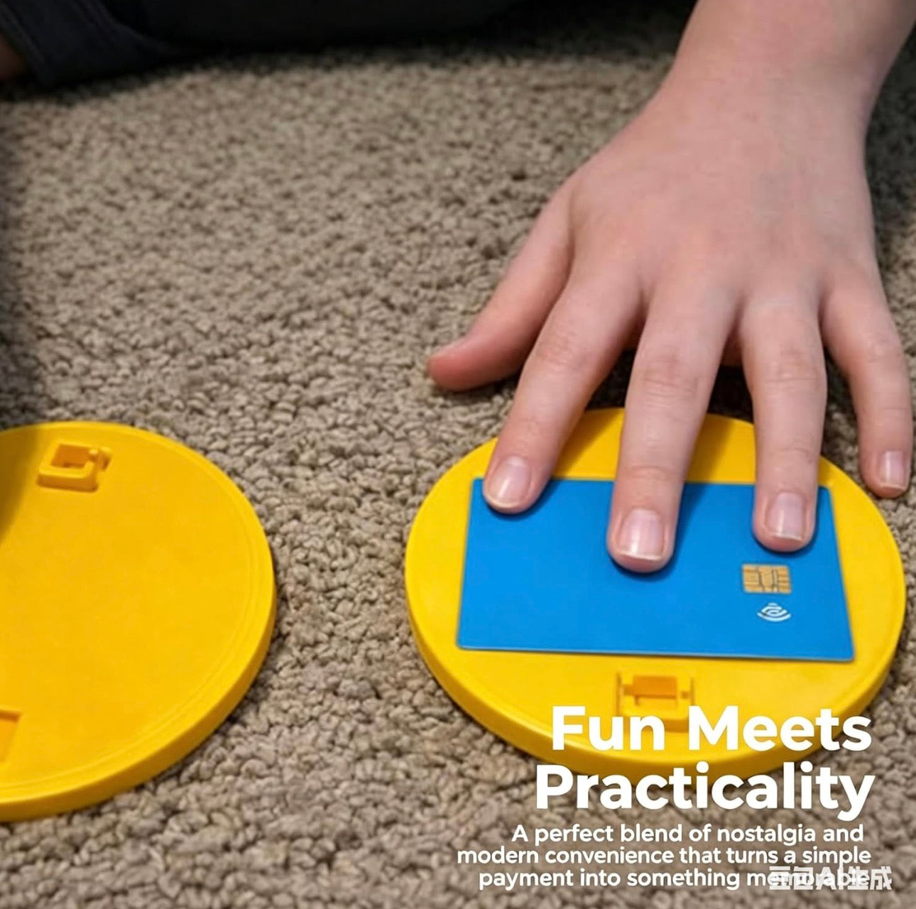 "COIN" TAP PAY CASE CARD HOLDER