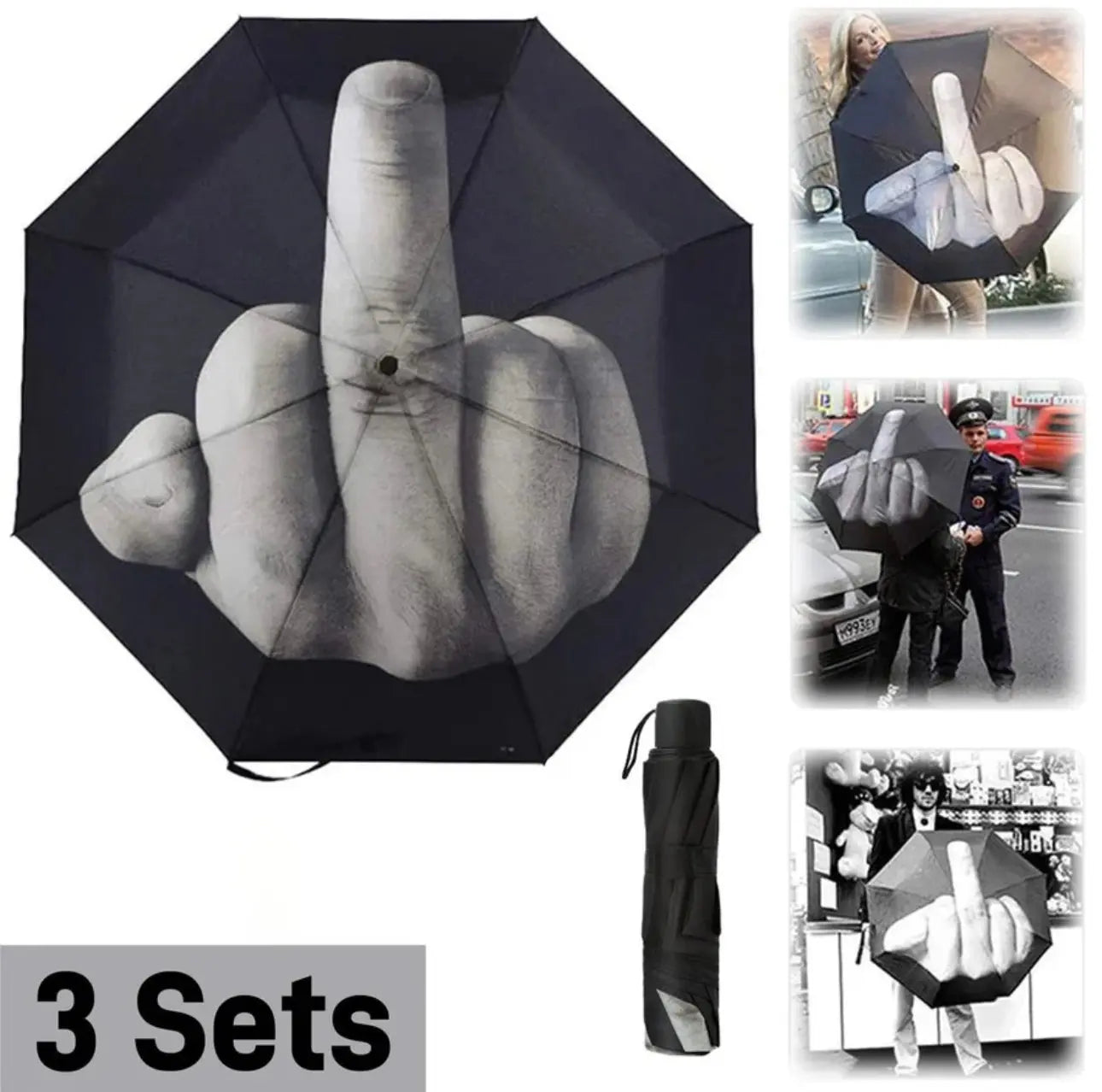 Funny Middle Finger Umbrella Trendslana