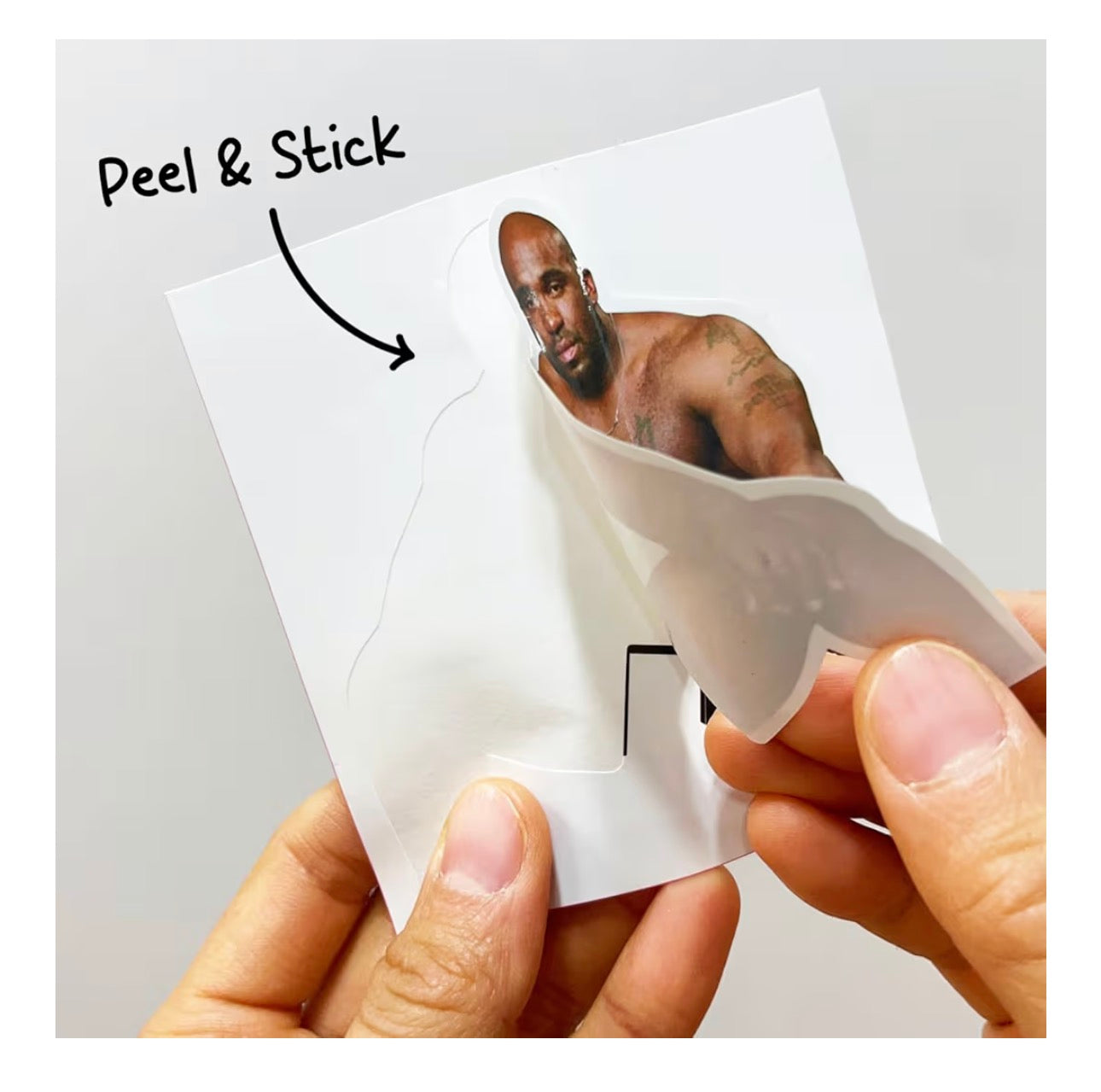 Funny Barry Wood Light Switch Decal Sticker