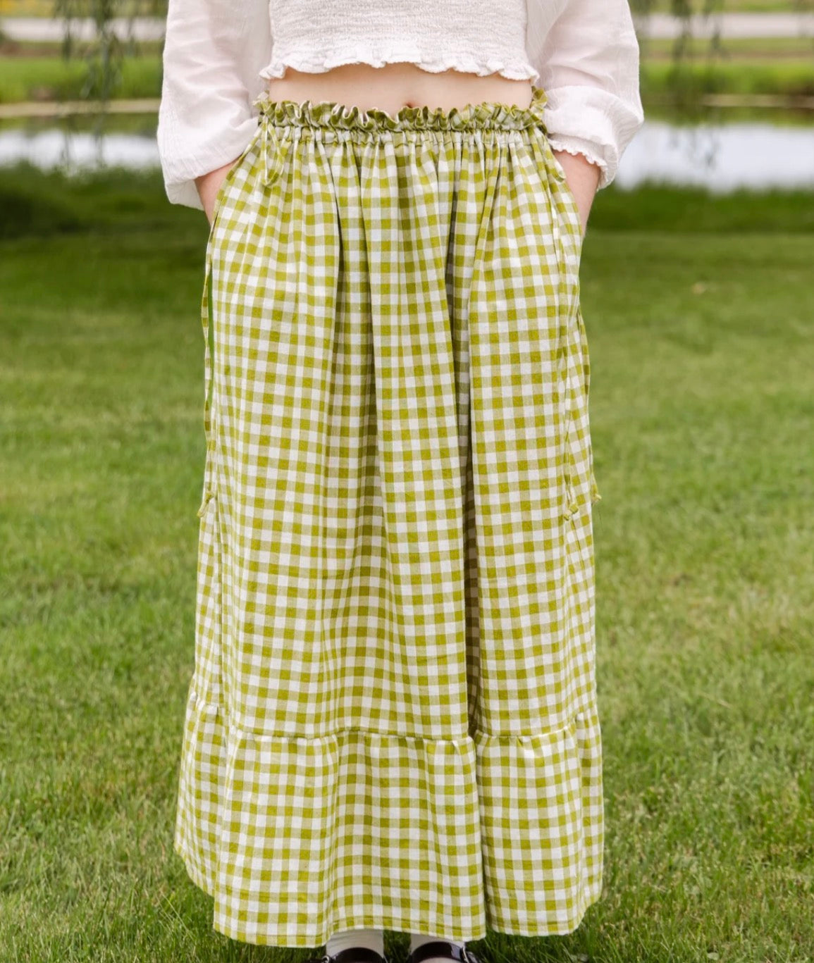Adjustable Maxi Skirt