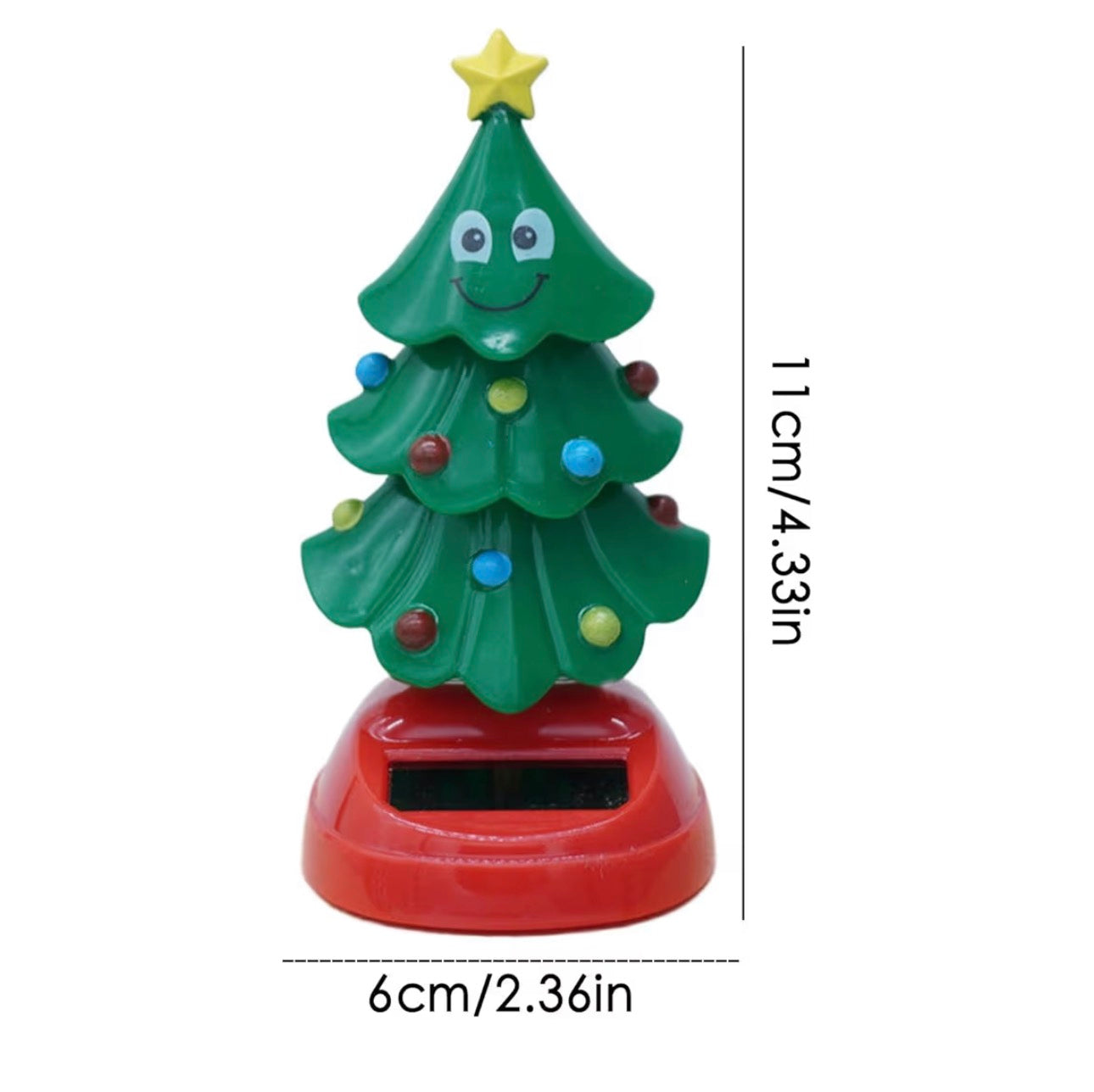 Dancing Christmas figures - Solar