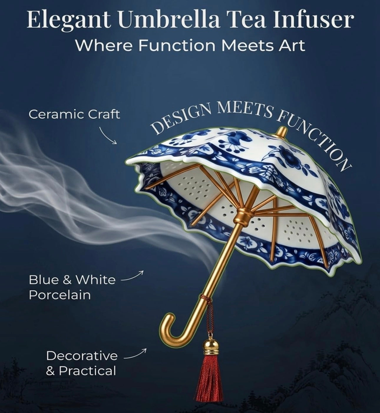 UMBRELLA TEA INFUSER