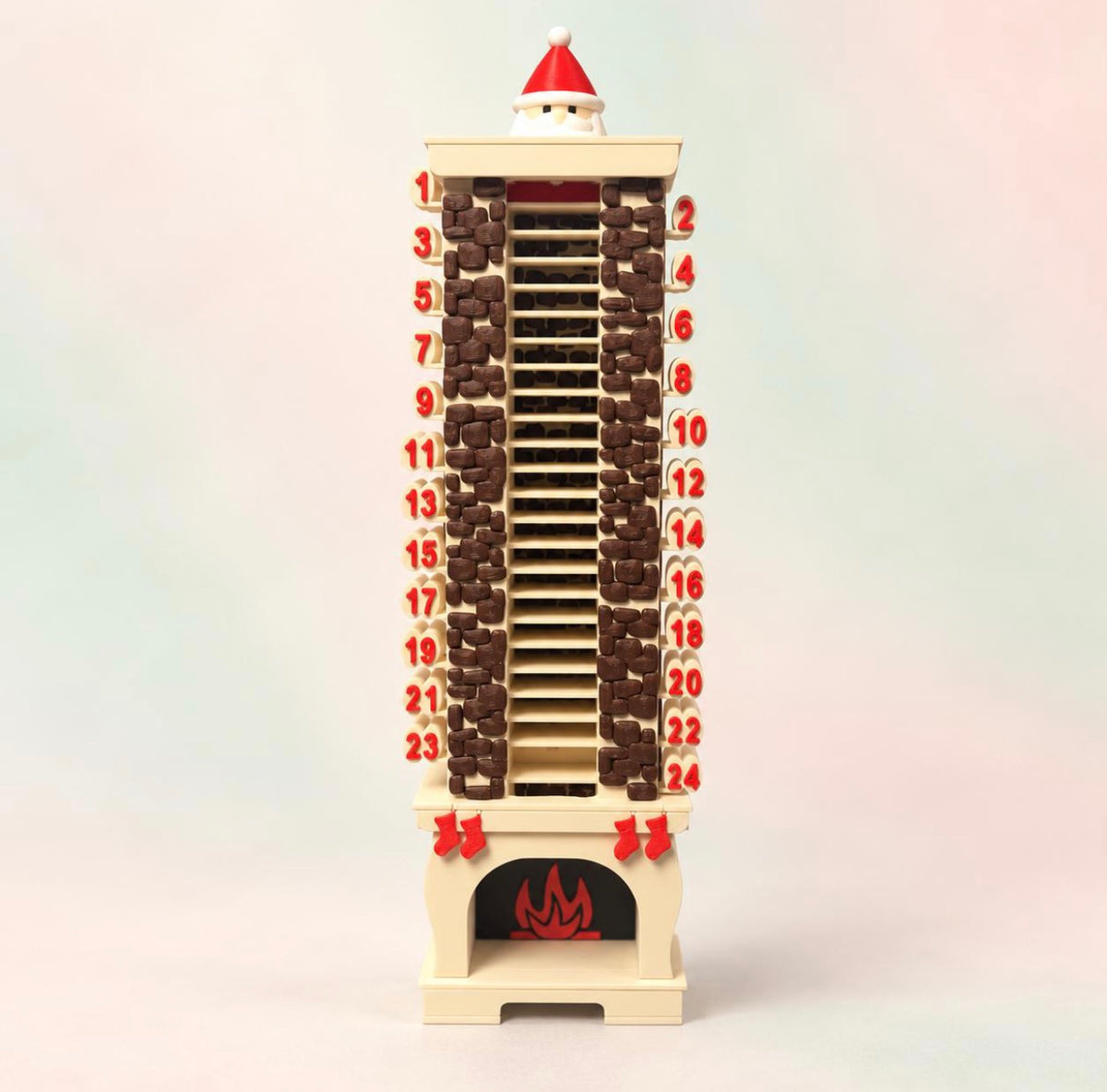 Santa Chimney Advent Calendar