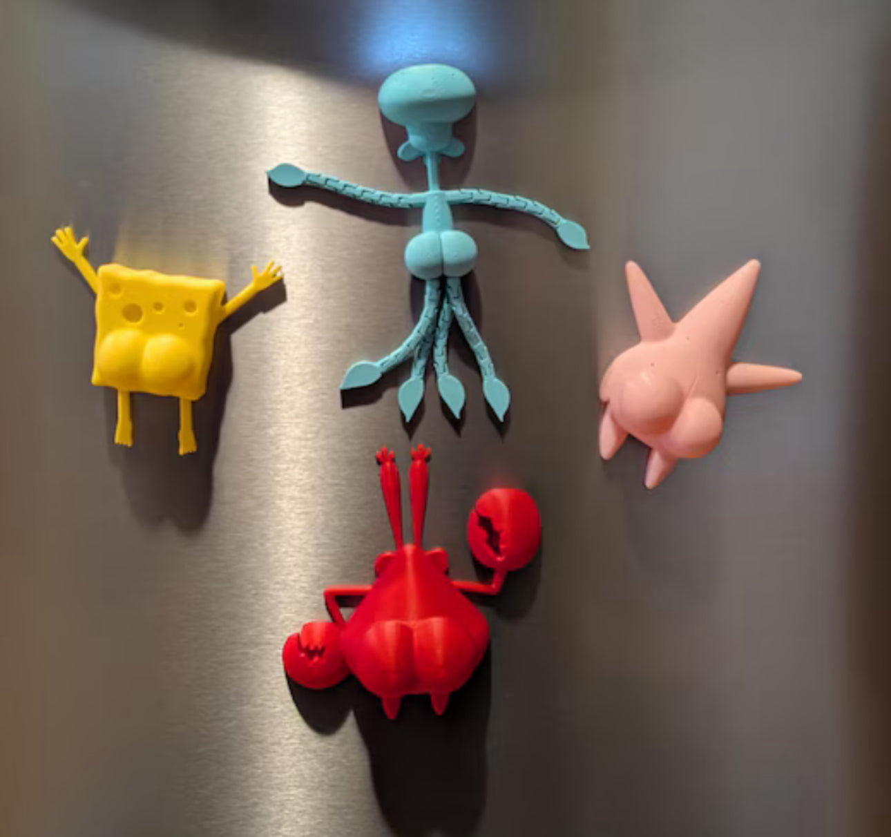 Spongebob Squad 3d Magnets