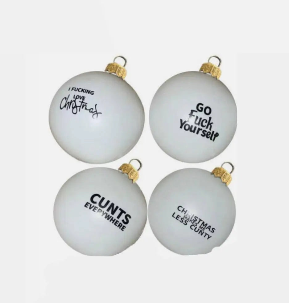 Offensive Ornament Sets Trendslana