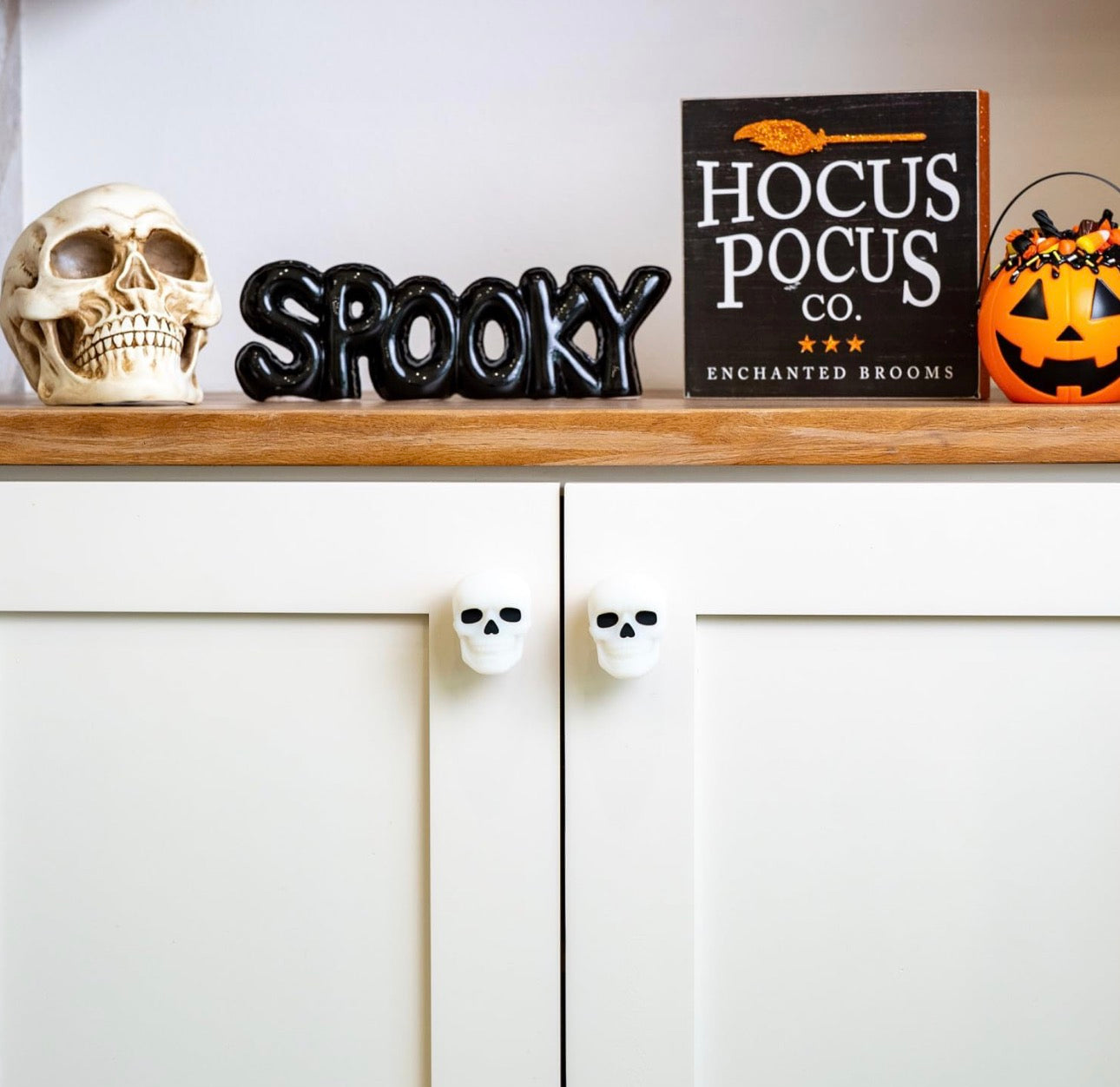 SPOOKY CABINET KNOB COVERS