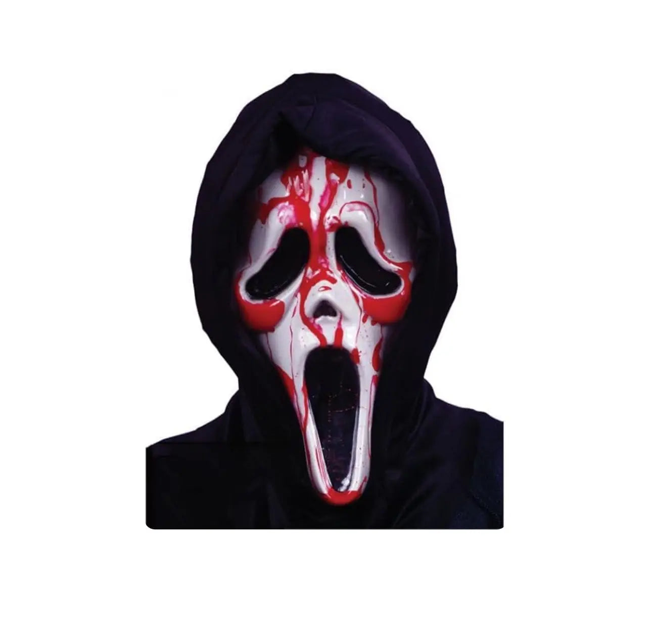 Bleeding Ghost Face Mask With Blood and Pump Trendslana