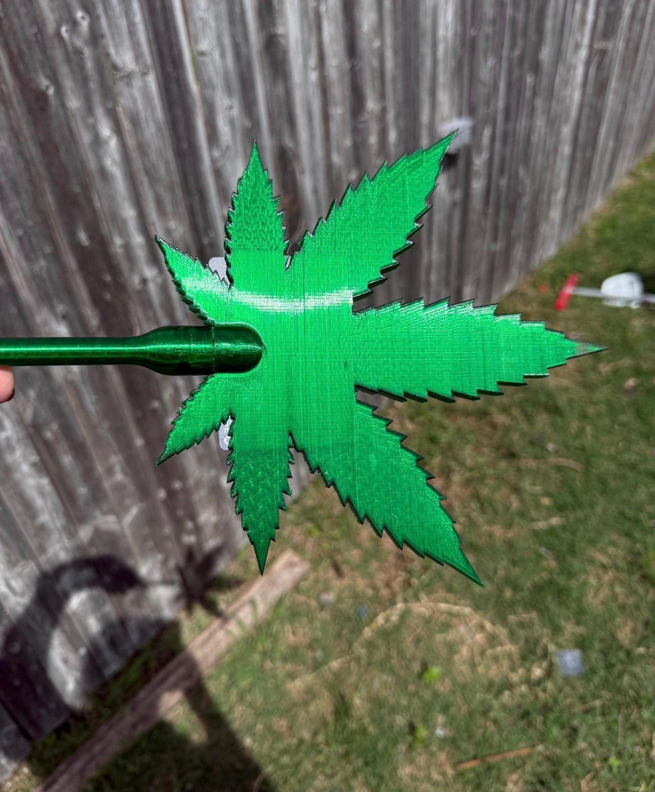 Cannabis Leaf Tap-To-Pay Wand