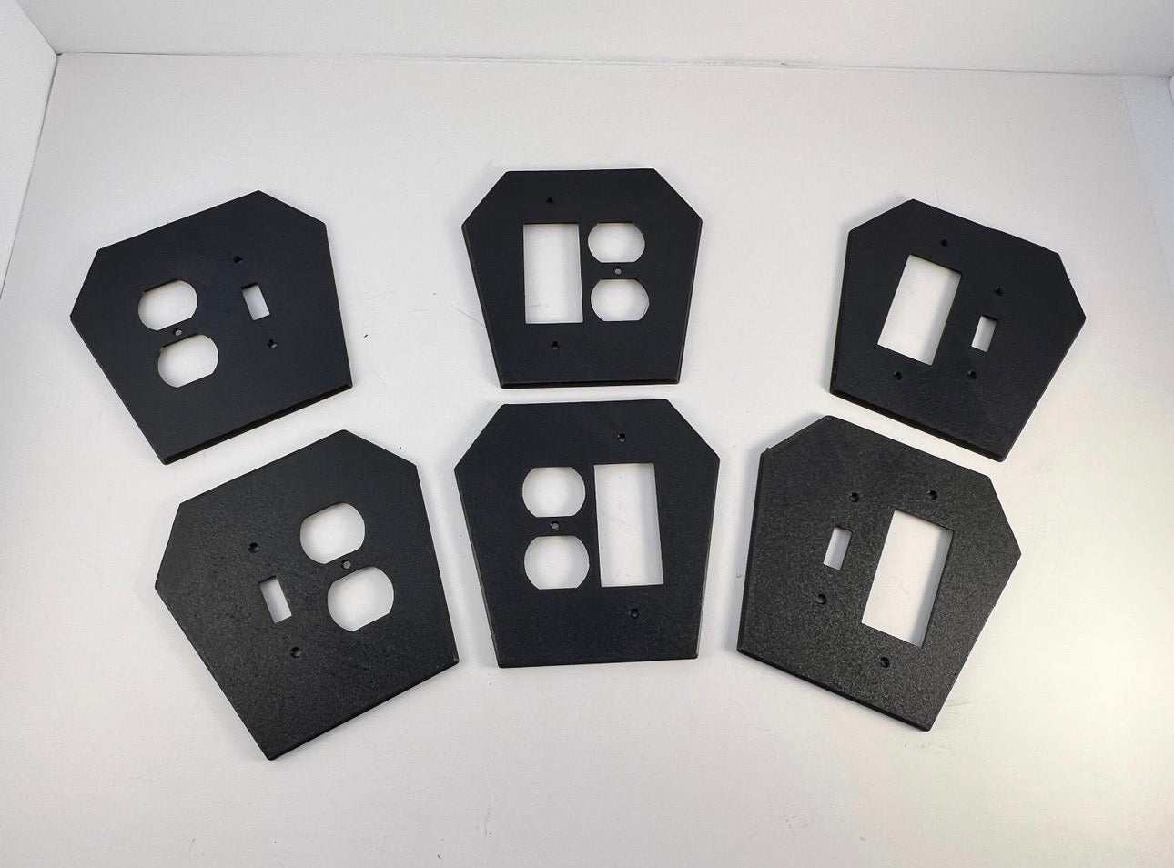 Coffin Shaped Wall Plates