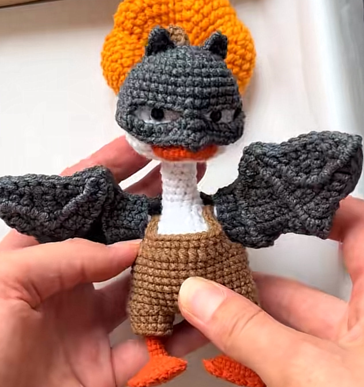 Pumpkin Head Goose