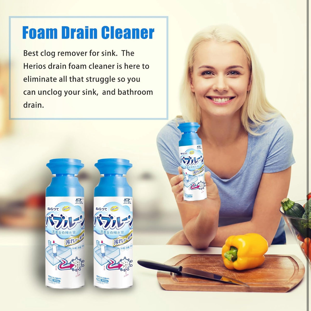 Drain Foam Cleaner