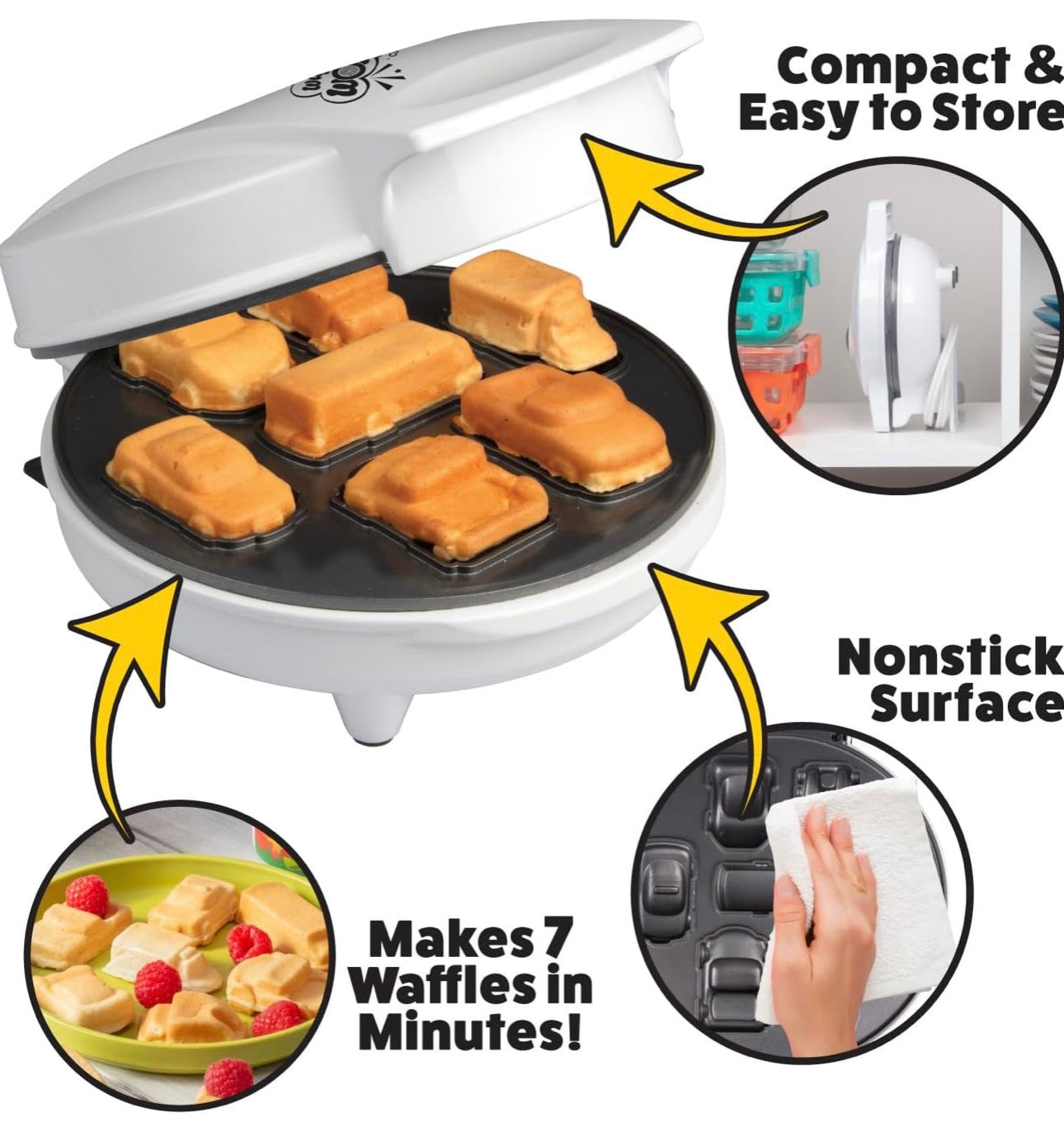 Mini Car Waffle Maker