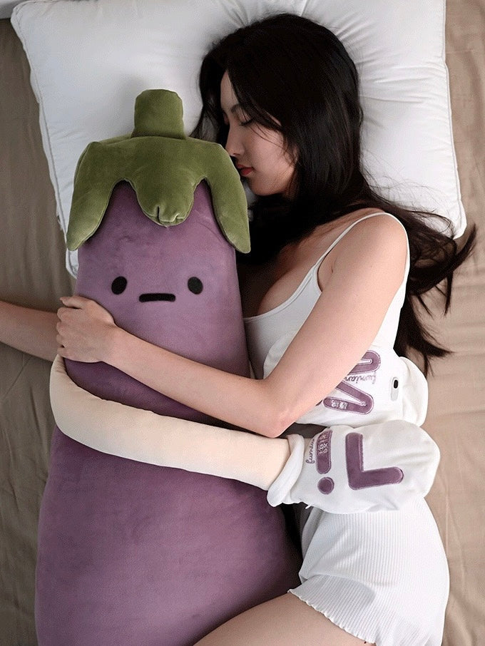 Eggplant Soothing Doll Plush