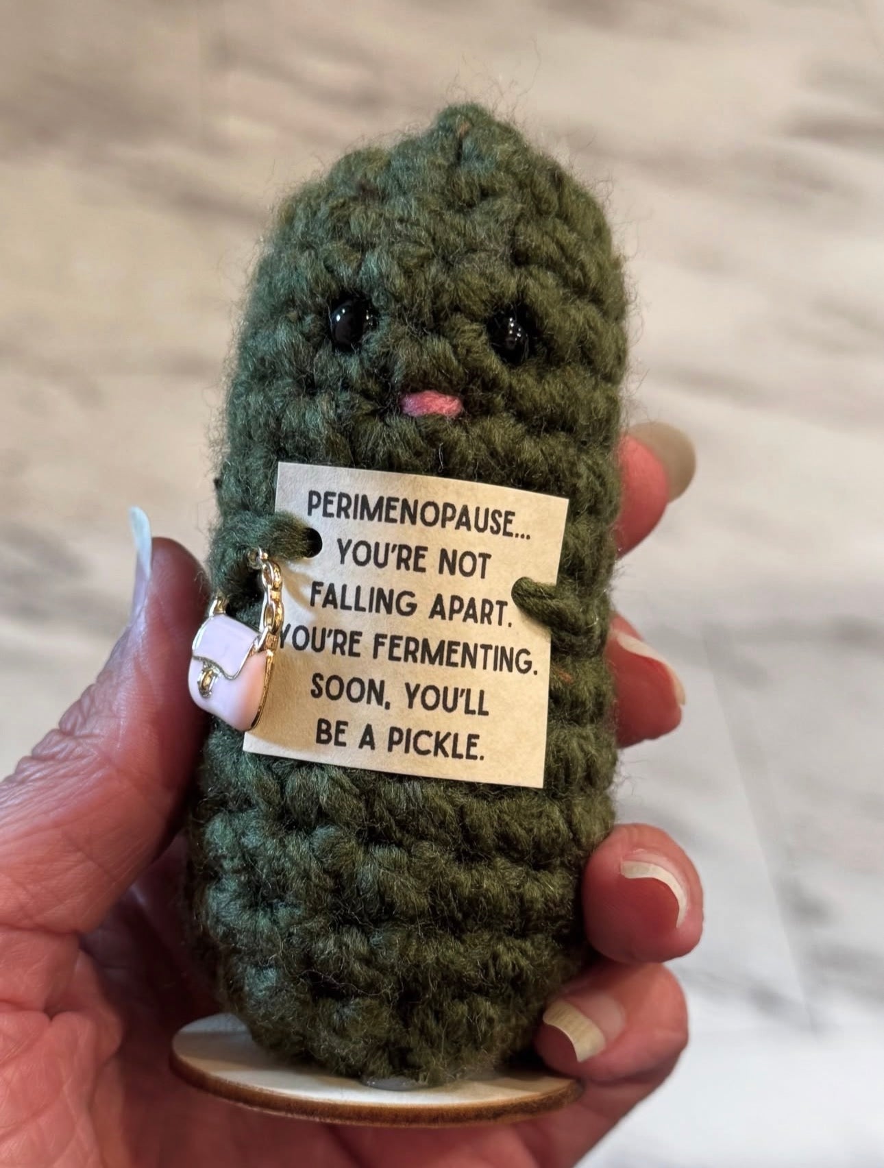 Unpredictable Crochet Pickle