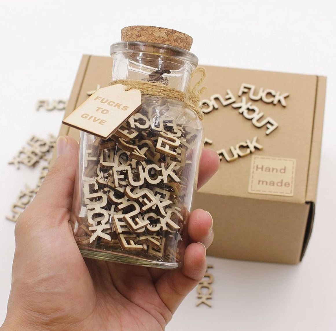 Jar of “Fucks to Give”