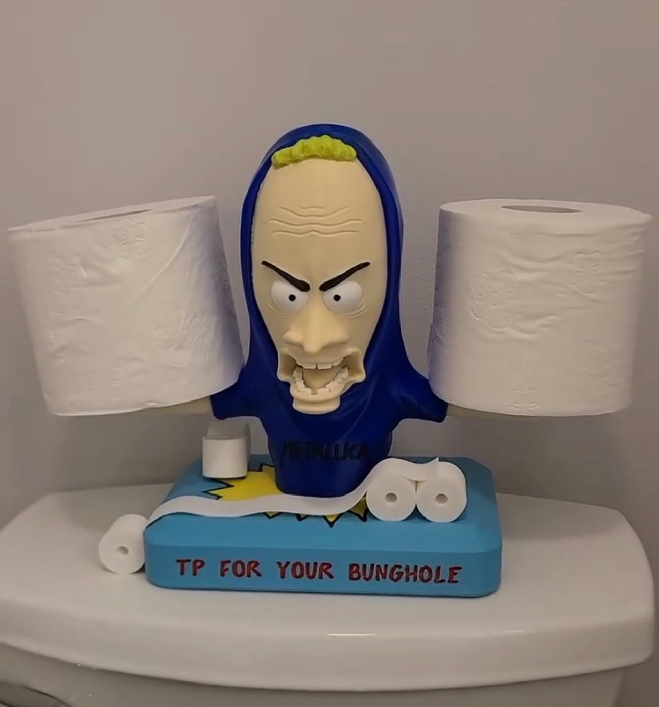 Cornholio Toilet Paper Holder