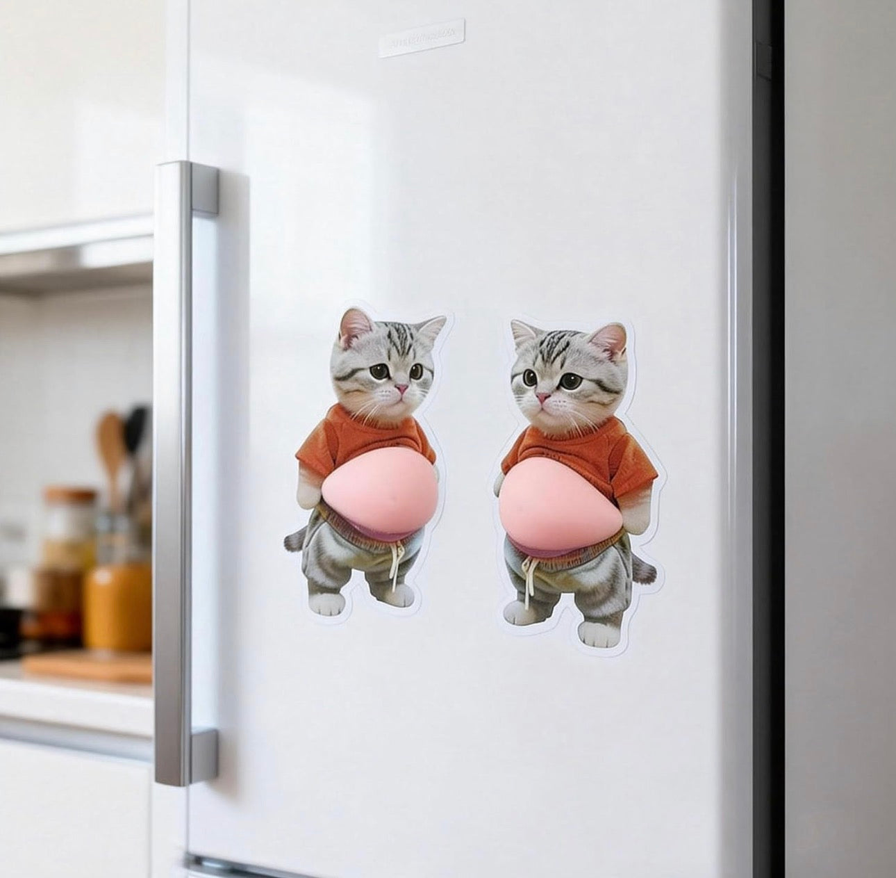 3D CUTE ANIMAL BELLY PADS STICKER