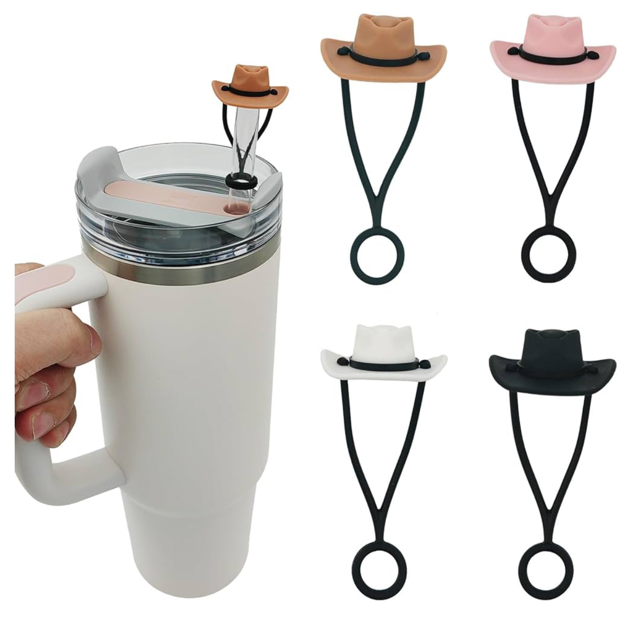 Cowboy Hat Straw Covers Cap