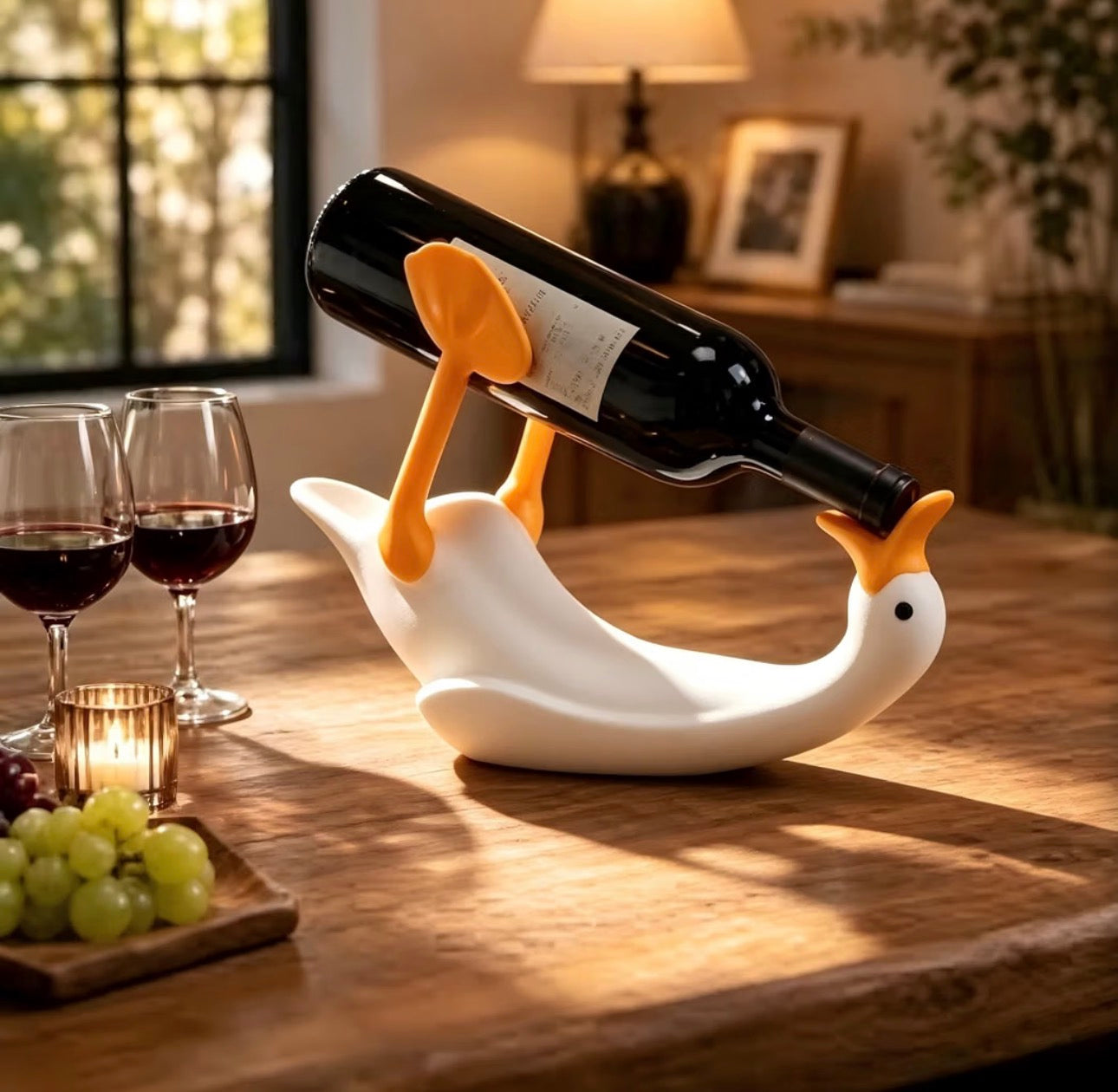 Duck Wine Bottle Holder
