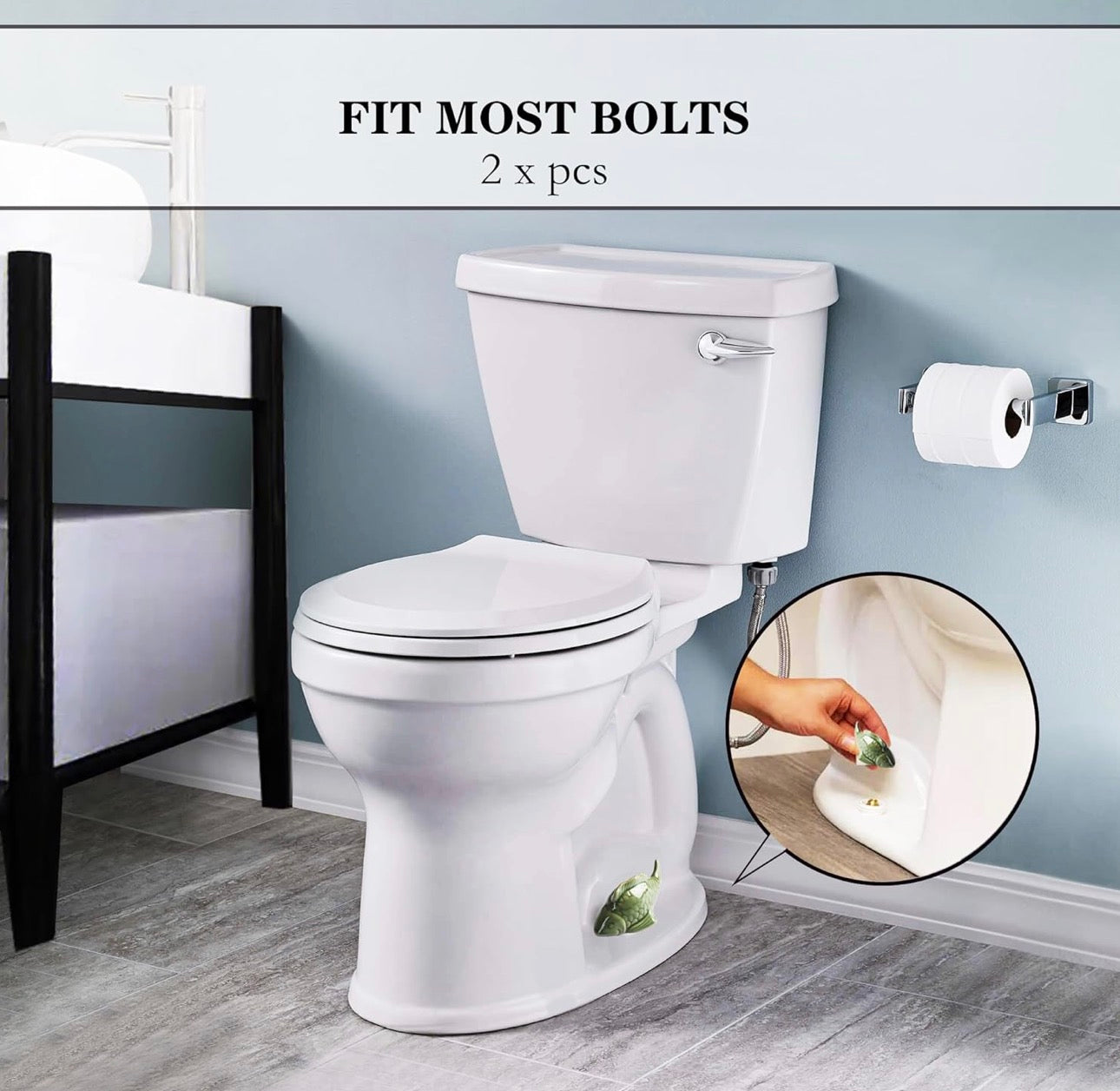 TOILET BOLT CAPS