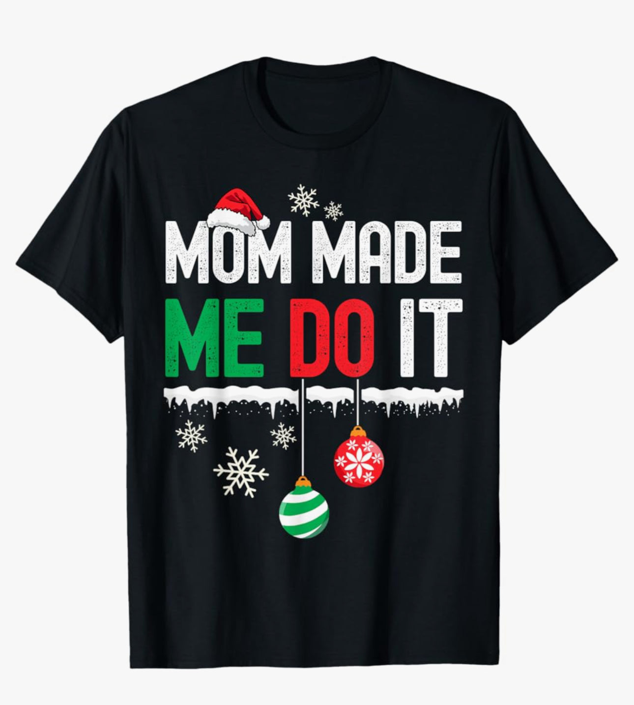 I Don't Do Matching Christmas Xmas Gift T-Shirt